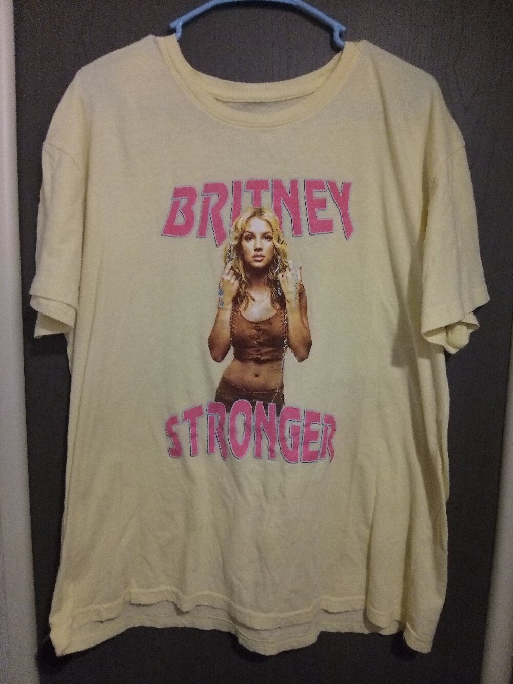 Britney Stronger shirt size XXL